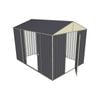 Build-a-Shed 2.3 x 3.0 x 2.3m Front Gable Double Sliding Side Door Shed - Grey