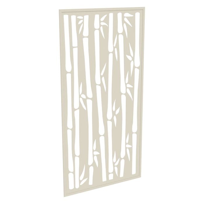 ProtectorAl 300-940w x 941-1840h Surfmist Bamboo Framed Composite Decorative Panel
