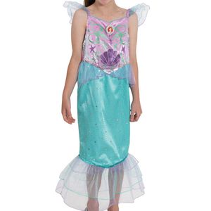 Disney Sparkle Princess Ariel Deluxe Girls Costume - 3-5