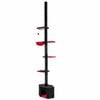 Costway 227-298cm Gothic Cat Tree Tower Floor To Ceiling Scratching Post