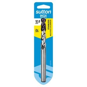 Sutton Tools 12.0mm INOX Stainless Steel Jobber Drill Bit