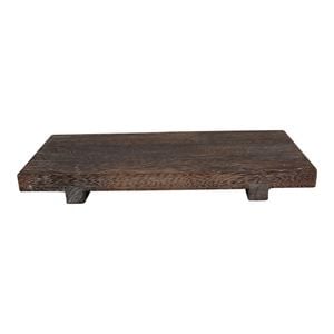 LVD Paulownia Wood 45cm Trivet Kitchen/Dining Rectangle Stand Large - Mocha