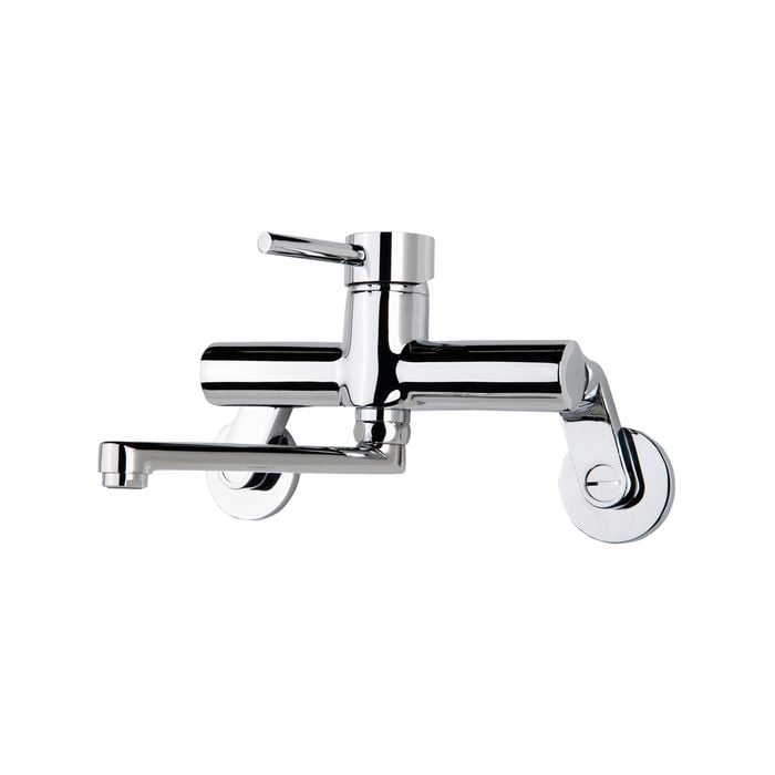 Quoss Chrome Reno Transformer Liberty II Bath Mixer With Breech Fittings