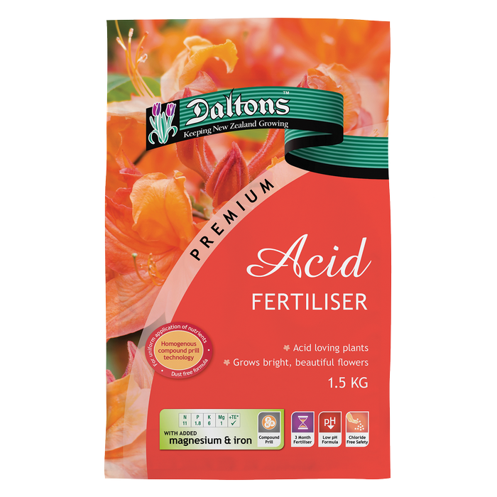Daltons 1.5kg Premium Acid Fertiliser