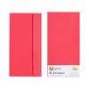 Quill Envelope 25pk 80gsm (DL) (Red)