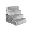 Pawz 71x53.3x61CM 4 Steps Pet Stairs Grey