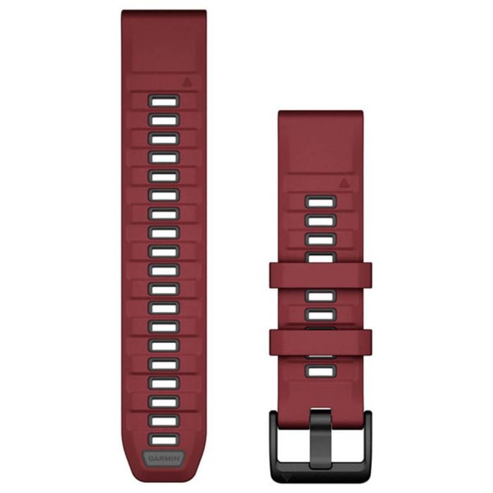 Garmin Quickfit 22 Watch Band - Marsala/graphite