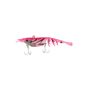 Berkley 2022 Shimma Shrimp 85mm Soft Vibe Fishing Lure Pink Shrimp