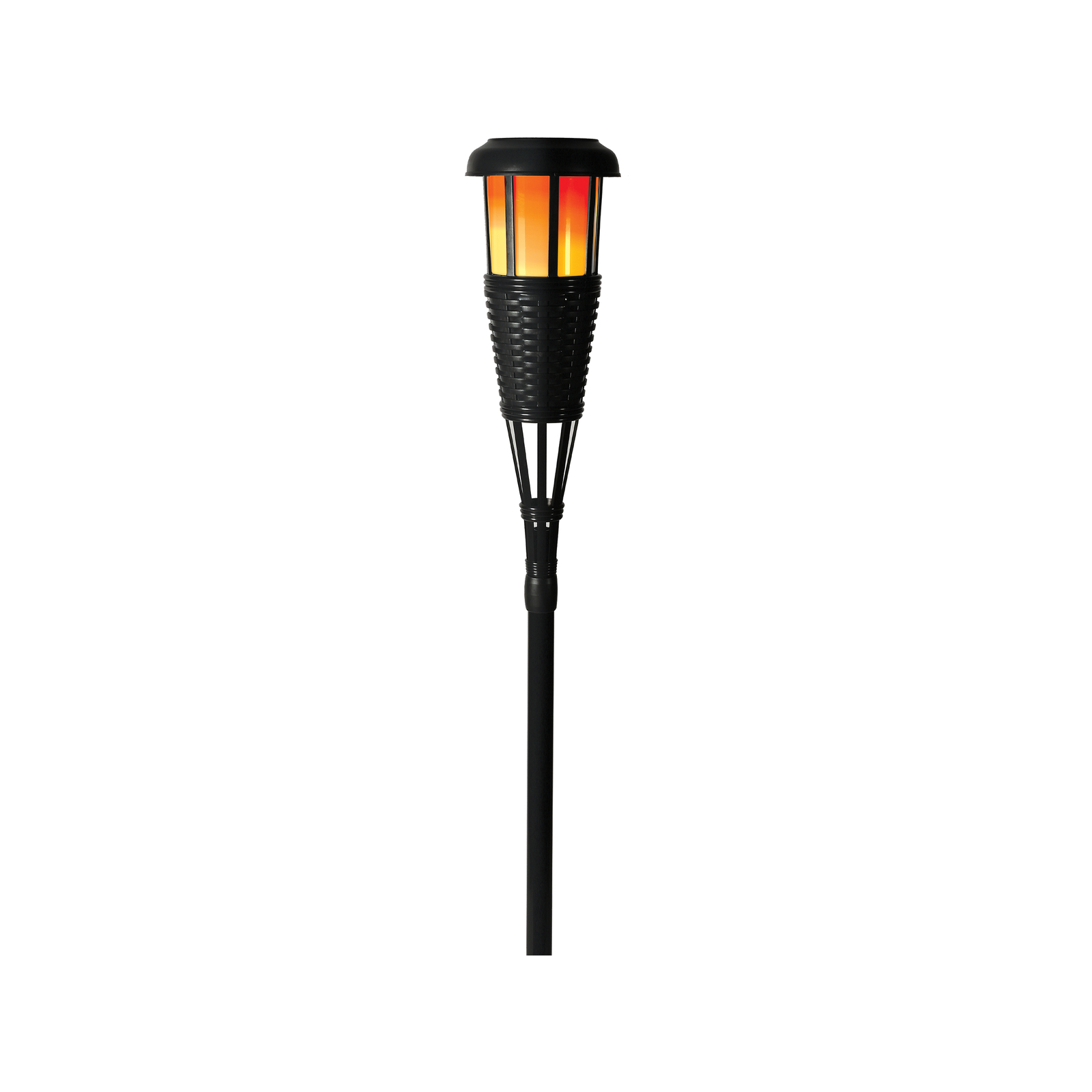 Mirabella 1.3m Solar LED Flame Effect Tiki Torch Stake Light product image