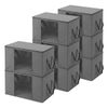 Artiss Blanket Storage Bags Box X8 84L Grey