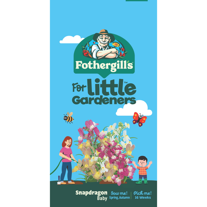 Fothergill's Little Gardeners Snapdragon Baby Flower Seeds