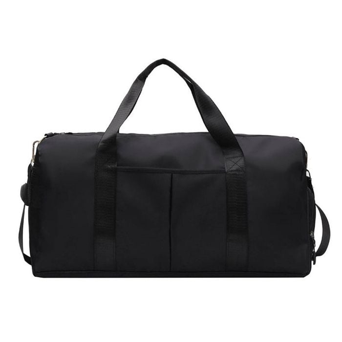 Catzon Gym Duffel Bag Dry Wet Separated Large Capacity-black(s)