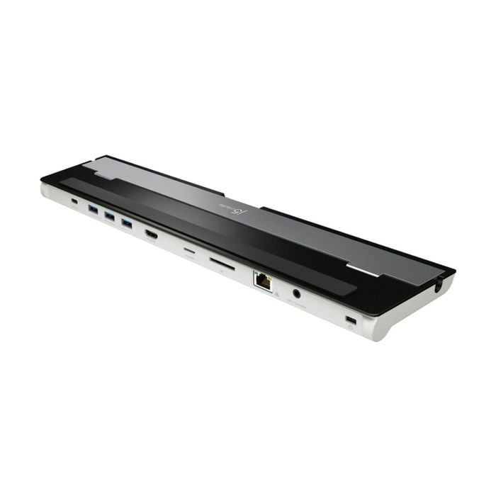 J5create 9 Port Usb-c 2 Dual Display Extender Docking Station W/ 100w Pd
