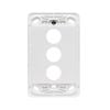 HPM White VIVO 3 Grid Only Gang Wall Switch