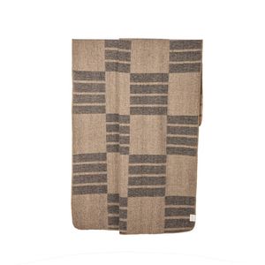 Amalfi Zia Throw - Ink Brown