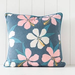 Rayell Indoor Square Cushion Blooming Bounty Green 45x45cm