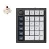 Keychron Q0 Max Rgb Black Custom Mechanical Number Pad - Brown Hot-swappable Switch [kbkcq0mm3]