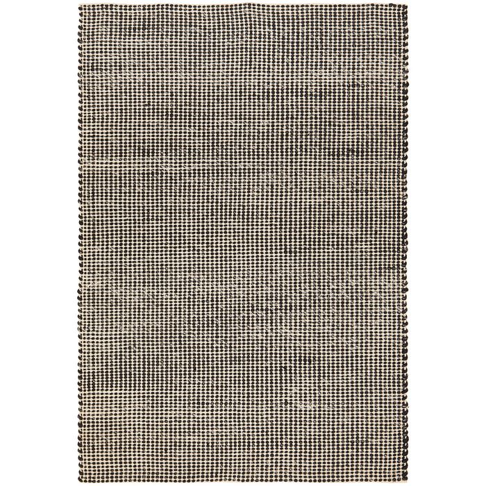 Nordic 300 Black 280x190cm - Large Hand Loomed Wool Rug
