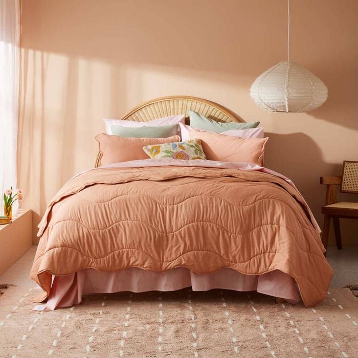 Myhouse Wave Coverlet Set Queen/king