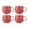 4PK Maxwell & Williams The Mug Club Amore Snug Mug 460ml - Red