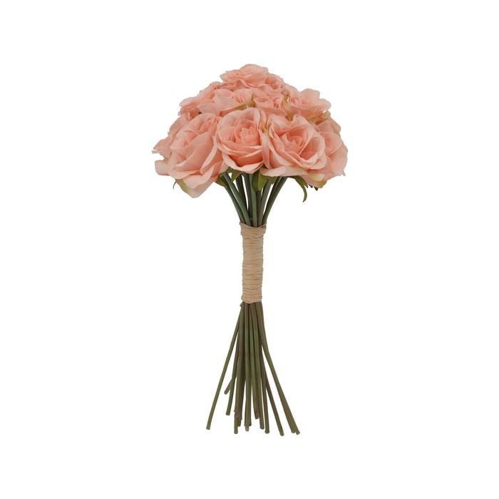 30cm Bridal Blush Bouquet Artificial Flower