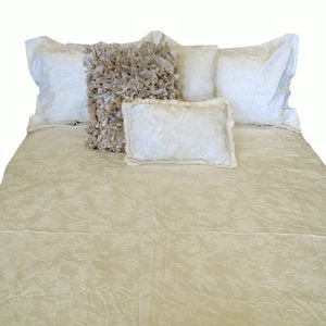 6 Pce Trento Quilt Cover Bed Pack Double