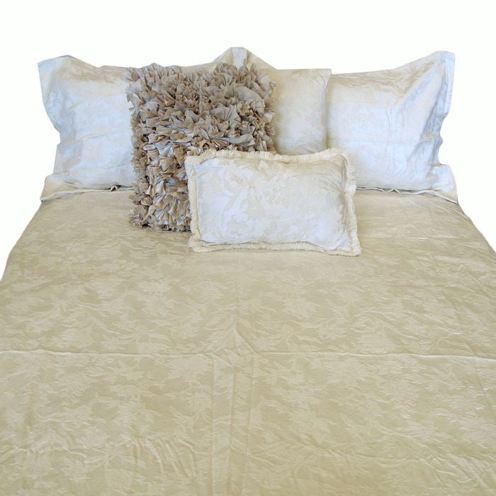 6 Pce Trento Quilt Cover Bed Pack Double
