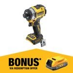 DeWALT 18V XR 3 Speed Premium Impact Driver DCF860N-XJ - Skin Only