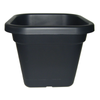IP Plastics 44L (46cm) Square Pot Black