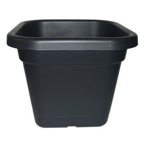 IP Plastics 44L (46cm) Square Pot Black