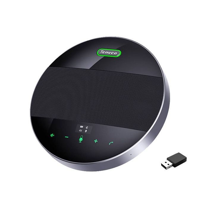 Tenveo TEVO-M5B USB Wireless Bluetooth Conference Room Meeting Speakerphone