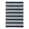 Fab Habitat 200x300cm Blue Stripe Mariona Outdoor Rug