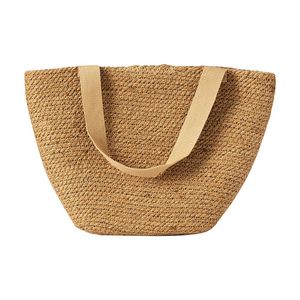 Ecology Weave Market Shopping Tote Small 39x8x26cm Natural Colour