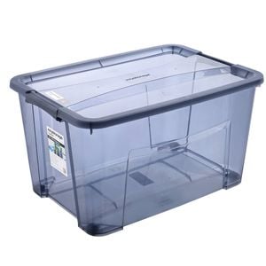 Ezy Storage 52L Navy Classic Storage Tub