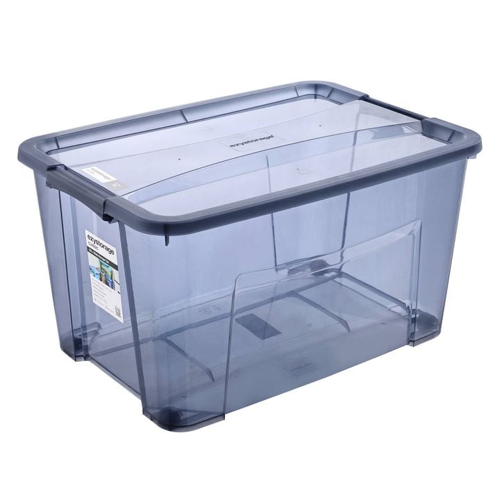 Ezy Storage 52L Navy Classic Storage Tub