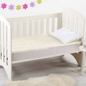 Dreamaker Baby Washable Wool Cot Underlay - Boori