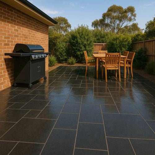 Saturate the pigments and colour in natural stone with DiamondTough Gloss Slate & Stone Sealer. (1560255)