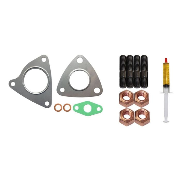 Turbo Charger Installation Stud, Gasket & Lubricant Kit For Land Rover Range Rover Sport 3.0L 2009 Onwards Passenger Side