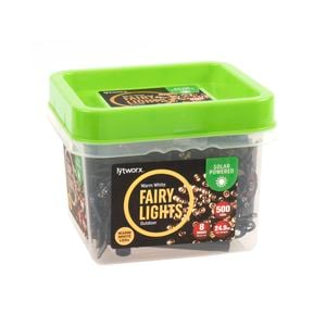Lytworx Solar Warm White Fairy Lights Pk500