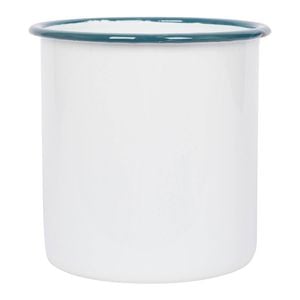 Argon Tableware White Enamel Utensil Holder - 15.5cm
