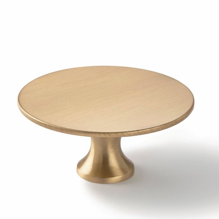 Hafele 60 x 28mm Brushed Brass Cabinet Knob