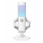 ASUS C501 ROG CARNYX White Gaming Microphone,Studio-grade 25 mm condenser capsule, 192 kHz / 24-bit sampling rate, High-pass fil