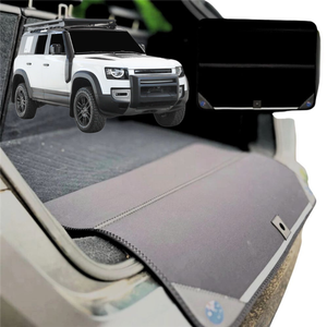 Rear Cargo Boot Bumper Protector for Land Rover Defender 110 2020 - Current L663 - XL (98 x 55) - Black