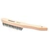 Trojan 4x15 Row Stainless Steel Wire Brush 
