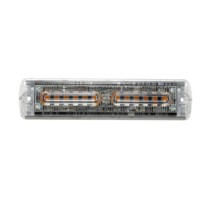 U30-12A Ultra-Slim 12W Amber LED Warning Light - AMBER