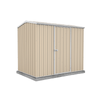 Absco Sheds 2.26 x 1.52 x 1.95m Classic Cream Premier Single Door Garden Shed