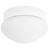 Arlec White Oyster Ceiling Fan Light