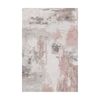 Urban Style Abstract Printed Microfibre Rug Home Decor Pink 160x240cm