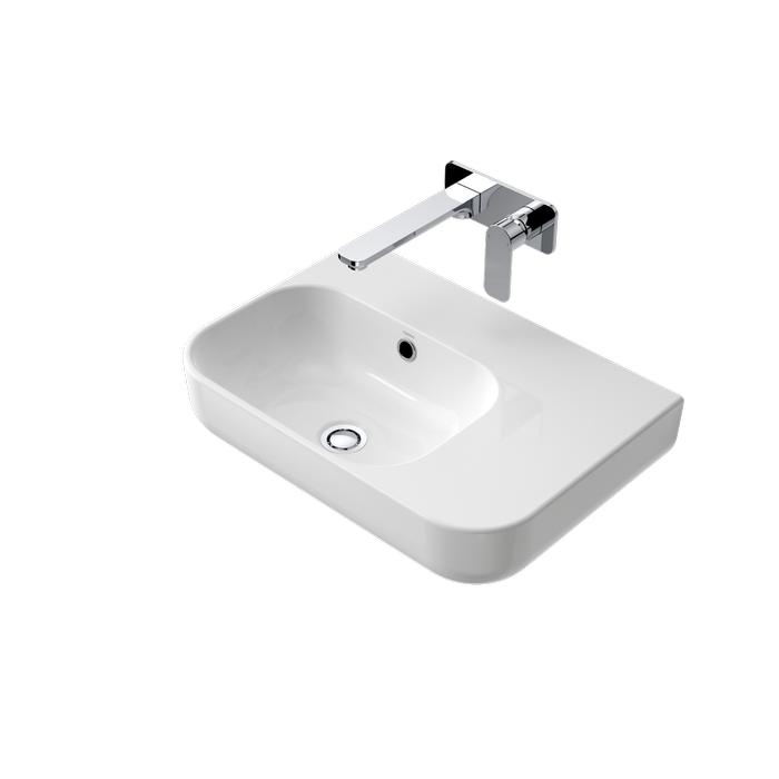 Caroma Luna Shelf Wall Basin With No Tap Hole