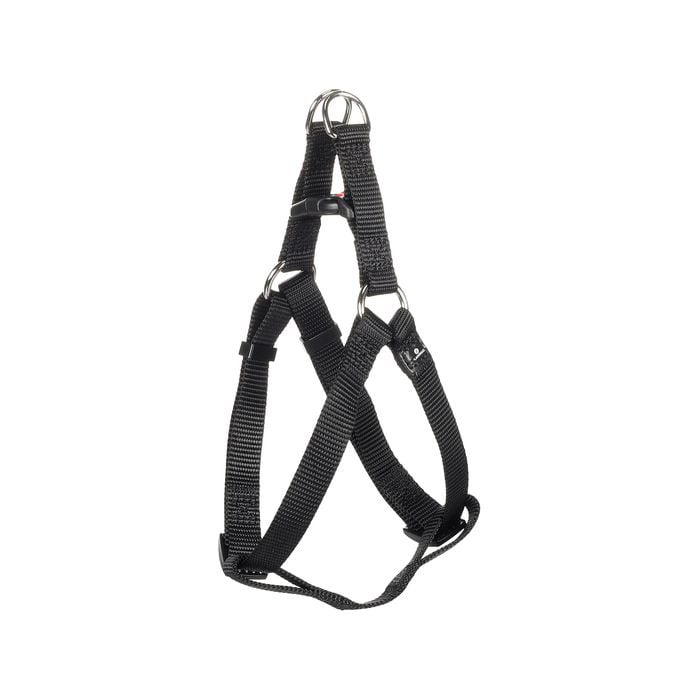 Flamingo Ziggi Black Dog Step&Go Harness - Small